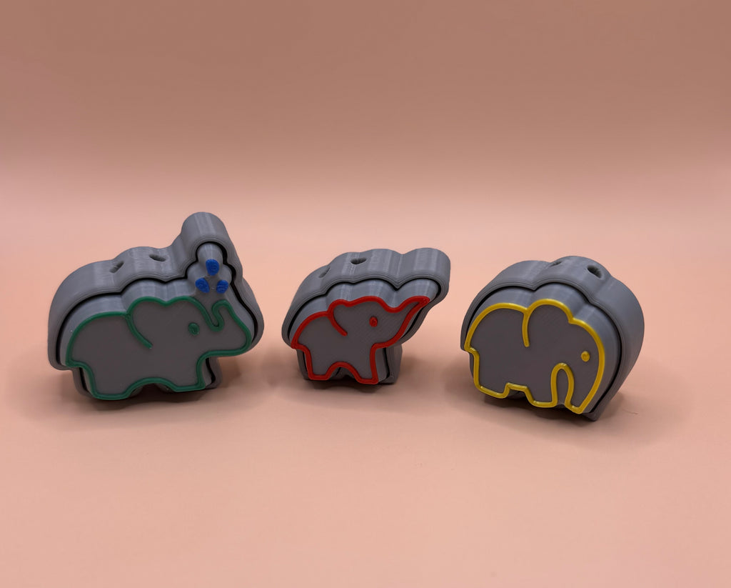Elephant Clicker – 3D-Printed Fidget