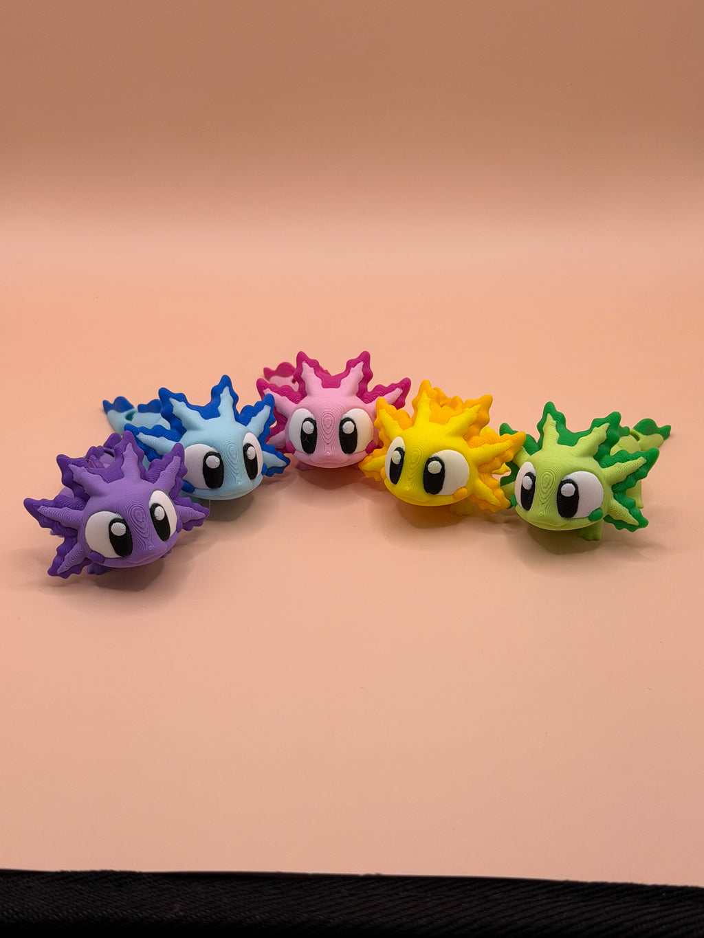 Friendly Axolotl – Articulated 3D-Printed Collectible