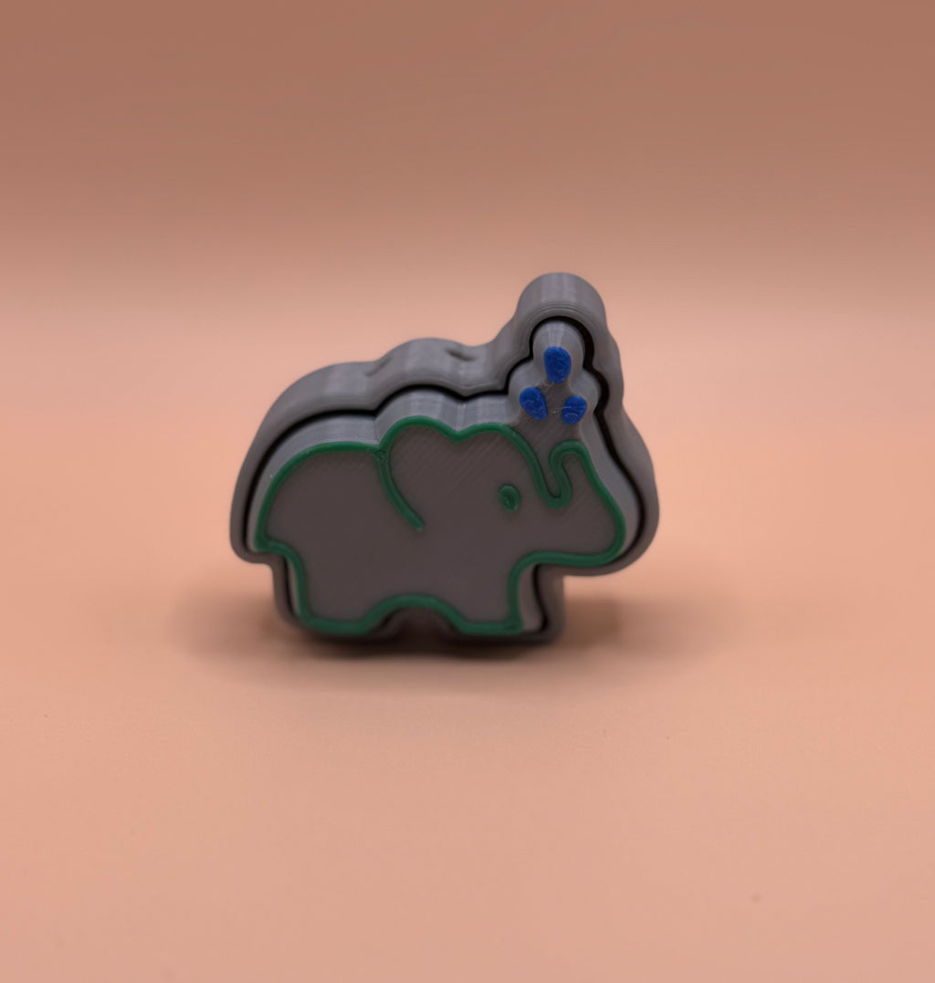 Elephant Clicker – 3D-Printed Fidget