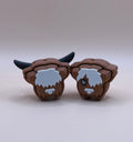 Highland Cow Clicker – 3D-Printed Fidget