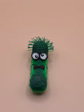 3D-printed articulated Tickles pickle – Scientist Pickle - Crazy Hair