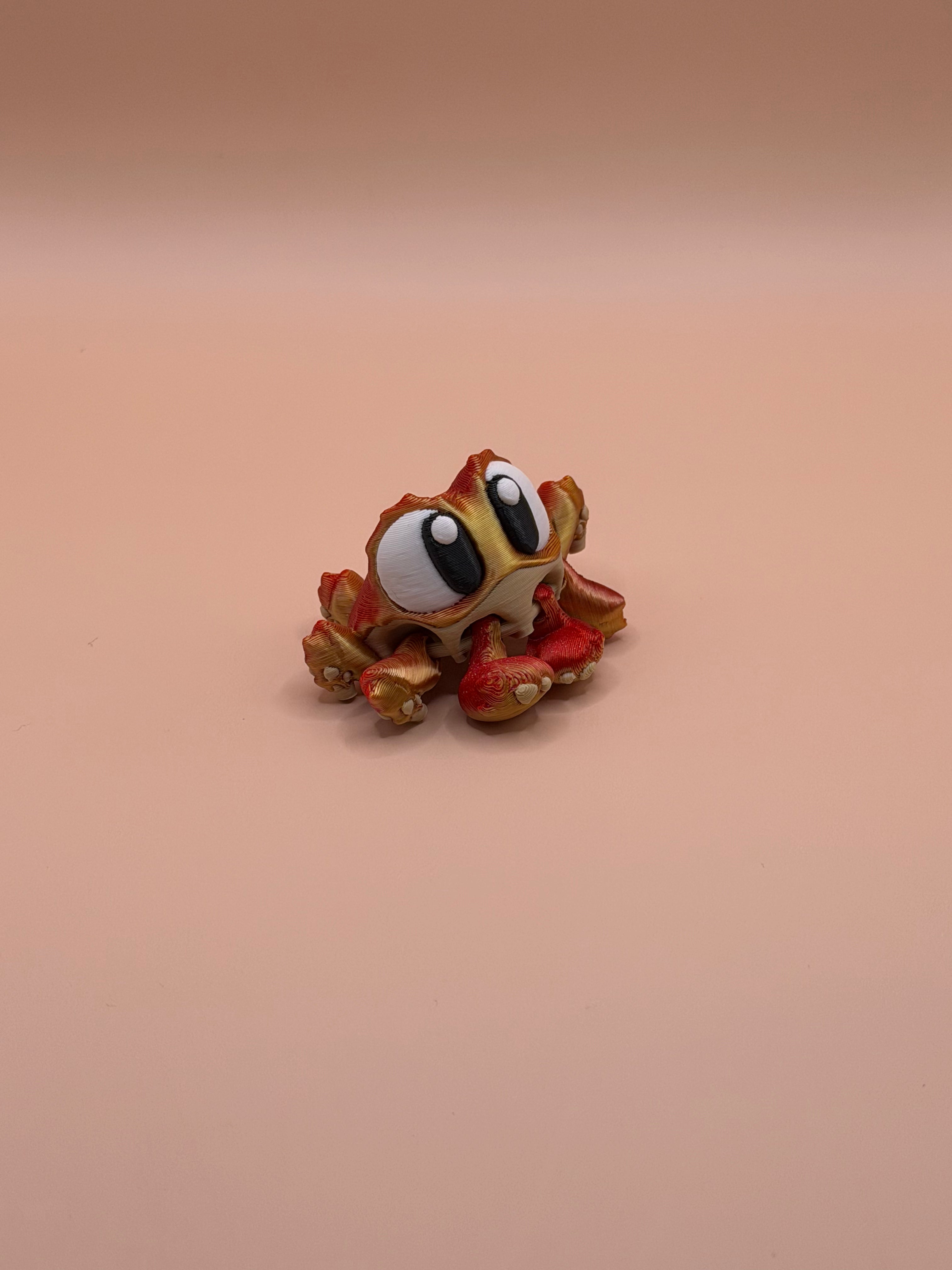 Friendly Crab – Articulated 3D-Printed Collectible