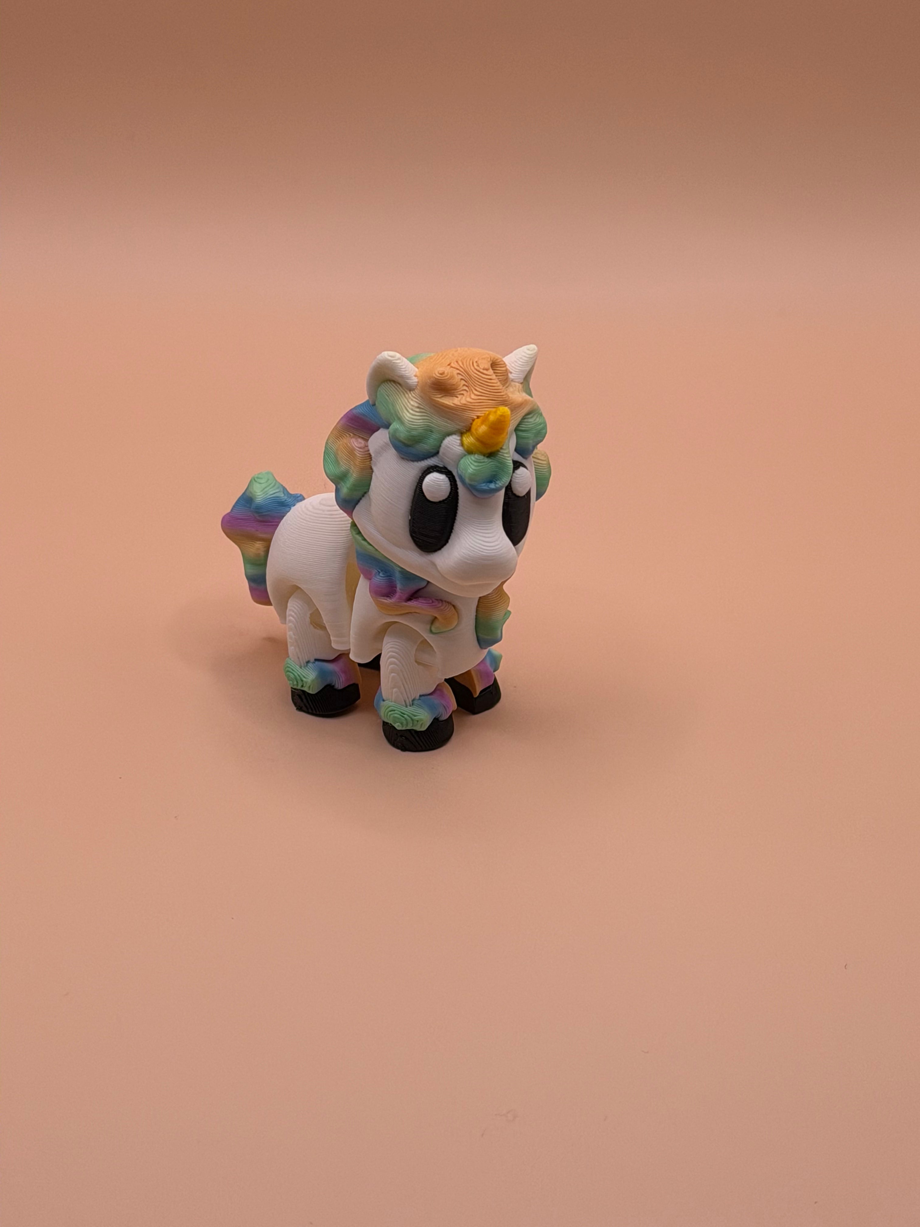 Friendly Unicorn – Articulated 3D-Printed Collectible